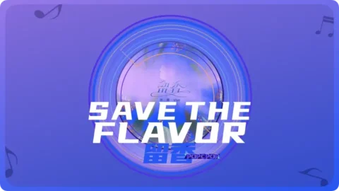 Full Chinese Music Song Save The Flavor Lyrics in Chinese with Pinyin