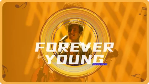 Full Chinese Music Song Forever Young Lyrics in Chinese with Pinyin