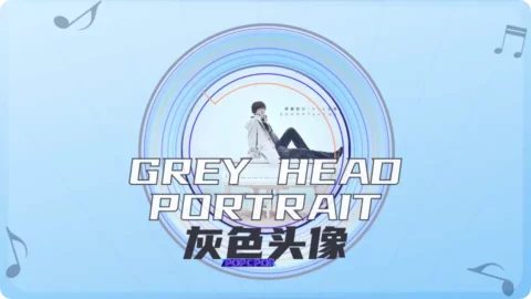 Full Chinese Music Song Grey Head Portrait Lyrics For Hui Se Tou Xiang in Chinese with Pinyin