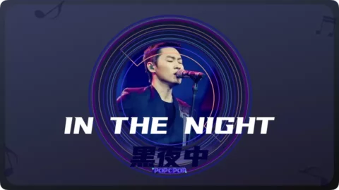 Full Chinese Music Song In The Night Lyrics For Hei Ye Zhong By Bruce Liang Bo in Chinese with Pinyin