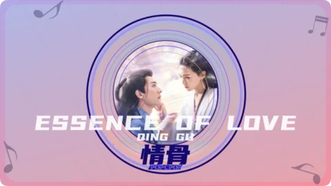 Full Chinese Music Song Essence of Love Lyrics For Qing Gu From A Moment But Forever OST in Chinese with Pinyin
